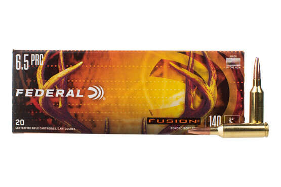 Federal Fusion Rifle 6.5 PRC hunting ammunition, box of 20 rounds